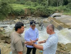Walikota Padangsidimpuan Tinjau Saluran Irigasi di Ujung Gurap