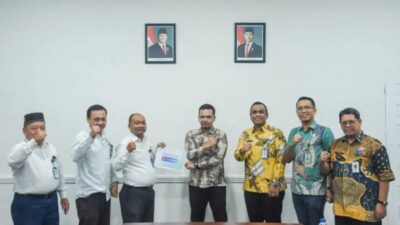 Wawako Padangsidimpuan Terima Bantuan dari PDAM Tirtanadi