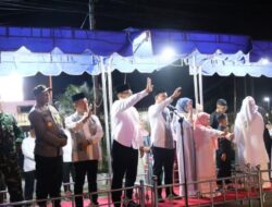 Meriah, Wali Kota dan Wakil Wali Kota Tanjungbalai Lepas Ribuan Peserta Pawai Malam Takbiran