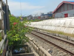 Baru Dibangun, Tembok Permanen Milik Pertamina Belawan Roboh