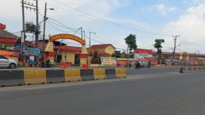 Bentuk Dukungan Tindakan Tegas Oloan, Papan Bunga Padati Halaman Mapolres Belawan