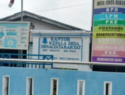 Dilaporkan Dugaan Korupsi DD, Warga Minta Nonaktikan Kades Cinta Rakyat