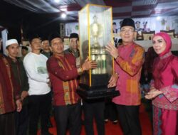 Kafilah Sayur Matinggi Raih Juara Umum MTQ ke-57 Tingkat Tapsel