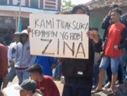 Oknum Kades Dipolisikan Warga Kasus Dugaan Asusila