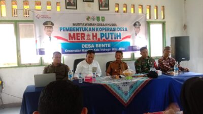 Pemdes Bente Gelar Musyawarah Pembentukan Kopdes Merah Putih