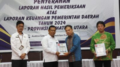Toreh Prestasi Gemilang, Pemkab Tapsel Raih WTP ke-11