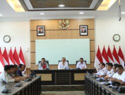 Wabup Pakpak Bharat Terima Rombongan Pelaksana KKN Unimed