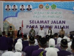 Walikota dan Wawako Tanjungbalai Lepas Keberangkatan JCH Kloter 11