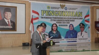 Bupati Pakpak Bharat Kukuhkan Pengurus TP PKK Periode 2025-2030