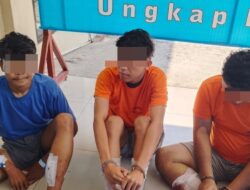 Serang Driver Ojol, Tiga Begal di Deli Serdang Dibekuk