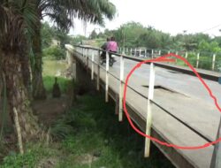 Pengerjaan Jembatan Rp4 Miliar Terkesan Asal Jadi, Dinas SDABKBM Deli Serdang Diminta Bangun Ulang
