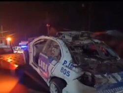 Aksi Kejar-kejaran PJR dengan Mobil Pengangkut Rokok Ilegal