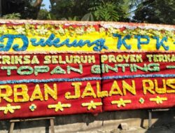 Papan Bunga Kasus Korupsi Proyek PUPR Sumut dari “Korban Jalan Rusak”