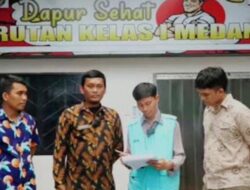 Pastikan Higienis, Rutan Kelas I Medan Uji Sampel Makanan dan Minuman