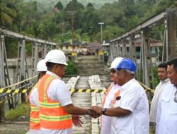 Pembangunan Jembatan Idano Noyo Nias Barat Telan Anggaran Rp46,7 Miliar