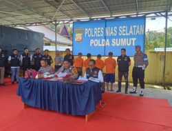 Polres Nisel Ungkap Tiga Kasus Kriminal