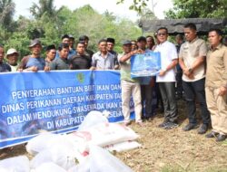 Program 1000 Kolam, Bupati Tapsel Genjot Swasembada Ikan