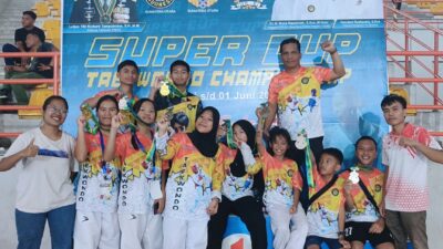 Tim Taekwondo Pakpak Bharat Raih Tiga Medali Emas dan Enam Perak