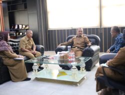 Walikota Tanjungbalai Terima Audiensi Perwakilan Perumda Aneka Kualo