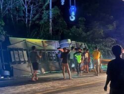 Bus Jamaah Umroh Asal Jambi Terguling, 4 Meninggal