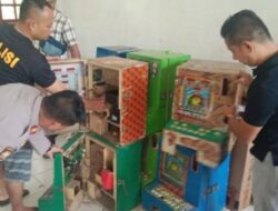 Gedung SD di Langkat Jadi Penyimpanan Mesin Judi
