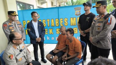 Gegara HP, Ayah dan Anak Bunuh Pekerja Panglong