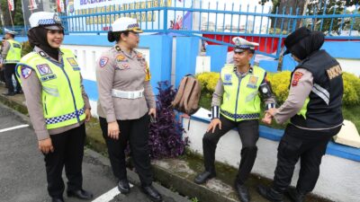 Dukung Kelancaran Ops Patuh Toba, Kasatgas Banops Pimpin Pemeriksaan Kesehatan Personel