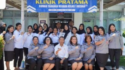 Klinik Pratama Rutan Kelas I Medan Bekali CPNS Tenaga Kesehatan