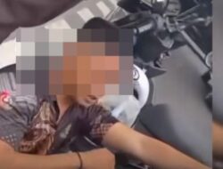 Malas Ngantor, Oknum Polisi Nangis Dijemput Propam