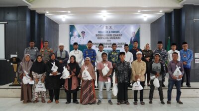 Walikota Tanjungbalai Hadiri Pendistribusian Zakat