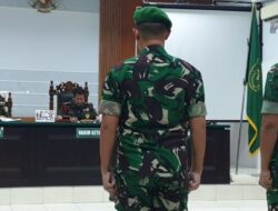 2 Prajurit TNI yang Tembak Pelajar di Sergai Divonis 2,5 Tahun