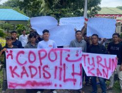 Air Sungai Batang Serangan Tercemar Limbah, DLH Langkat Didemo