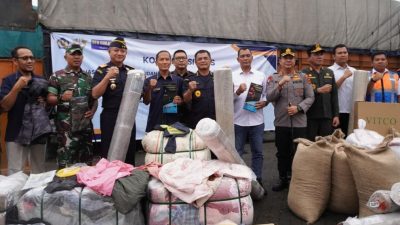 Bea Cukai Gagalkan Penyeludupan Barang Ilegal Senilai Rp30 Miliar