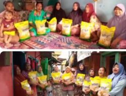 Direktorat Polairud Polda Sumut Gelar GPM, 5 Ton Beras SPHP Disalurkan
