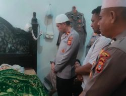 Istri Personil Polres Pidie Meninggal, Kapolda Aceh Melayat