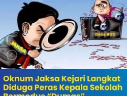 Modus Dumas, Oknum Jaksa Kejari Langkat Diduga Peras Kepsek