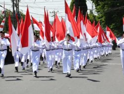 Pawai dan Devile Meriahkan HUT RI ke-80 di Padangsidimpuan
