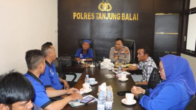 Pengurus DPD IWO Indonesia Audiensi ke Polres Tanjungbalai