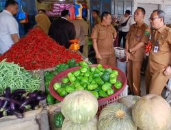 Plt Sekdako Padangsidimpuan Tinjau Harga Sembako