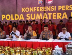 Polda Sumut Ungkap 429 Kasus Narkoba, Ratusan Tersangka Dibekuk