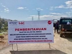 Tol Sigli-Banda Aceh Seksi 1 Belum Dibuka