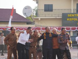 Walikota Silaturrahmi ke Polres Tanjungbalai Sekaligus Rayakan HUT Kapolres