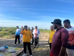 Walikota Tanjungbalai Monitoring Lahan Pangan di Sei Raja