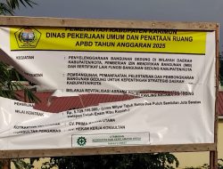 Keuangan Devisit, Dinas PUPR Karimun “Nekat” Bantu Instansi Vertikal