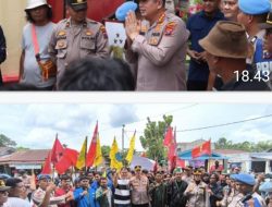 Aksi Unjukrasa di Wilkum Polresta Deli Serdang Kondusif