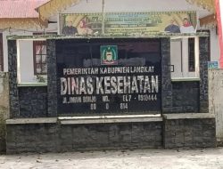 Kadis Kesehatan Langkat “Kangkangi” SE Bupati