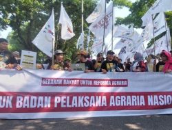Petani Tuntut Pemerintah Hentikan Perampasan Tanah