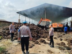 Polres Sergai Selidiki Terbakarnya Gudang Jangkos