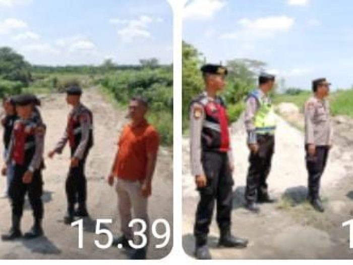 Polresta Deli Serdang Patroli Aktivitas Galian C Ilegal