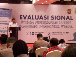 Sat Lantas Polres Tanjungbalai Ikuti Sosialisasi Evaluasi Signal